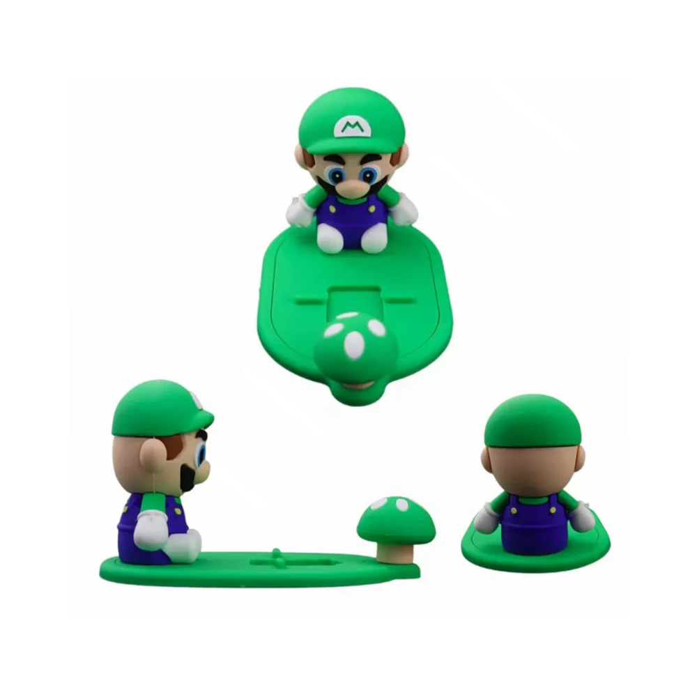 IPlay Super Mario Bros Switch Desktop Stand Holder for All Nintendo Switch Models - Green - Gaming - Lebanon