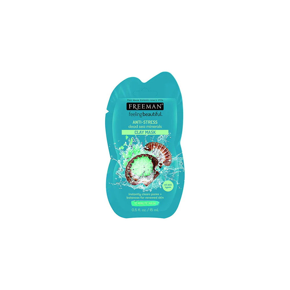 Freeman Freeman Dead Sea Minerals Clay Mask - 15 ml Sachet | 261819 - Beauty & Personal Care - Lebanon