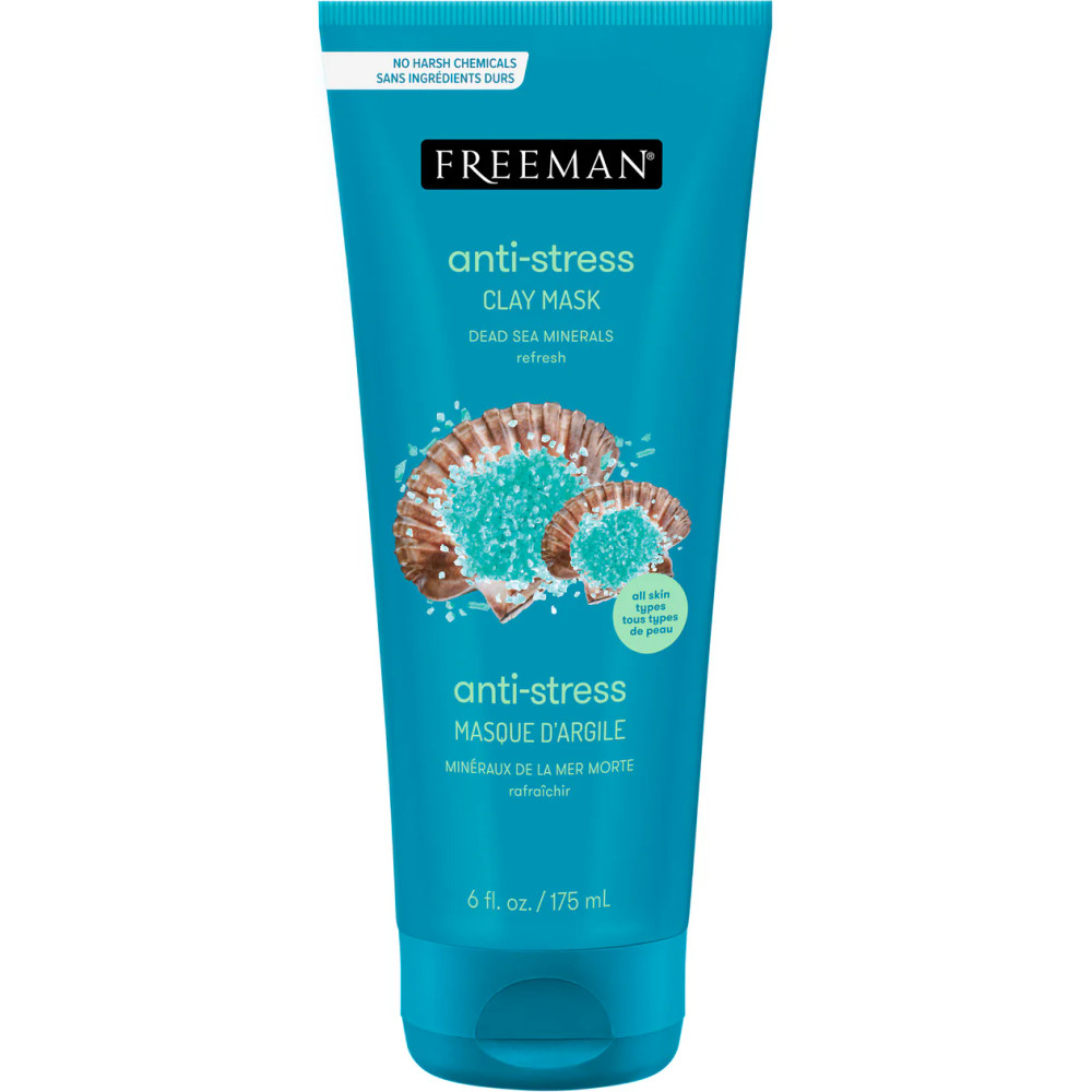 Freeman Freeman Anti-Stress Dead Sea Minerals & Lavender Clay Mask - Tube | 268951 - Beauty & Personal Care - Lebanon