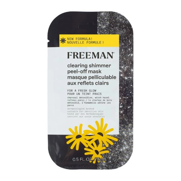 Freeman Freeman Clearing Shimmer Peel-Off Mask - 15 ml Sachet | 270843 - Beauty & Personal Care - Lebanon