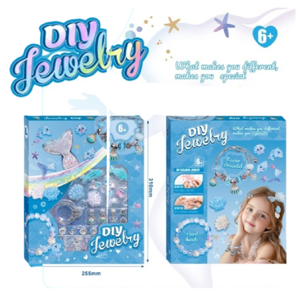 DIY Jewelry Ocean Bracelet Making Kit | PX66101 - Toys & Games - Lebanon
