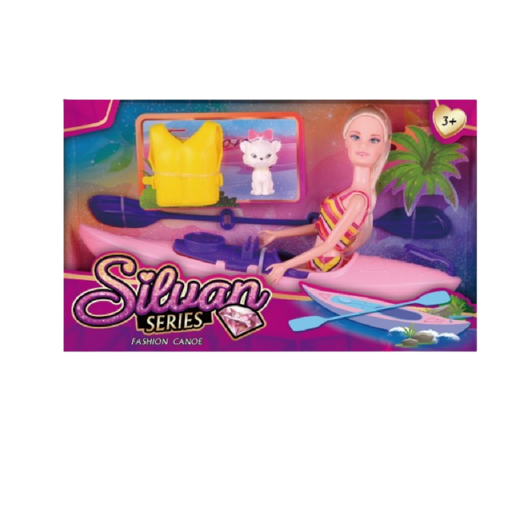 Silvan Series Fashion Canoe Doll Playset | LY594-B - Toys & Games - Lebanon