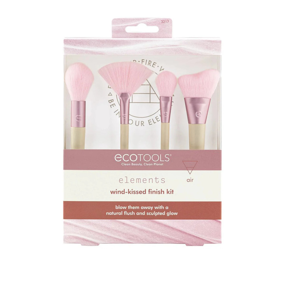 EcoTools EcoTools Wind Kissed Finish Brush Kit (4 Brushes) - Elements Collection | 261871 - Beauty & Personal Care - Lebanon