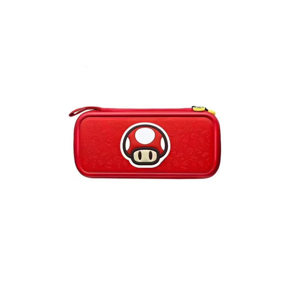 IPlay 3D Pattern Deluxe Hard Protective Carrying Bag for Nintendo Switch - Super Mario Mushroom - Gaming - Lebanon
