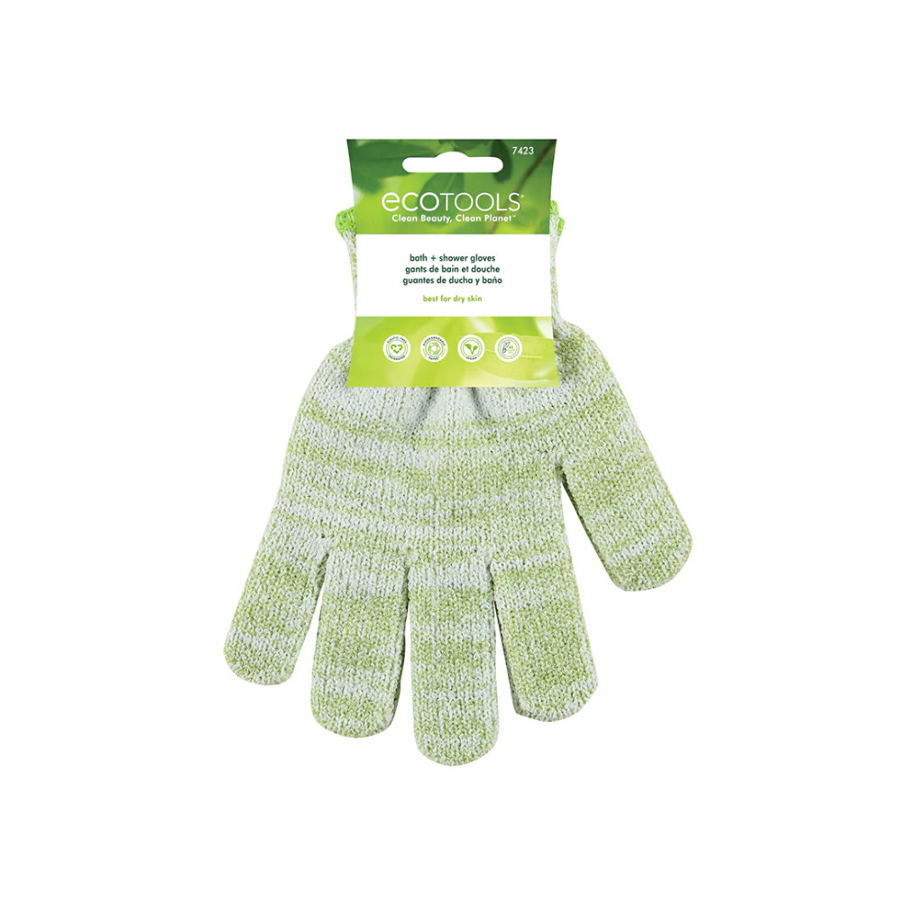 EcoTools EcoTools Bath Exfoliating Glove - Green | 261882 - Beauty & Personal Care - Lebanon