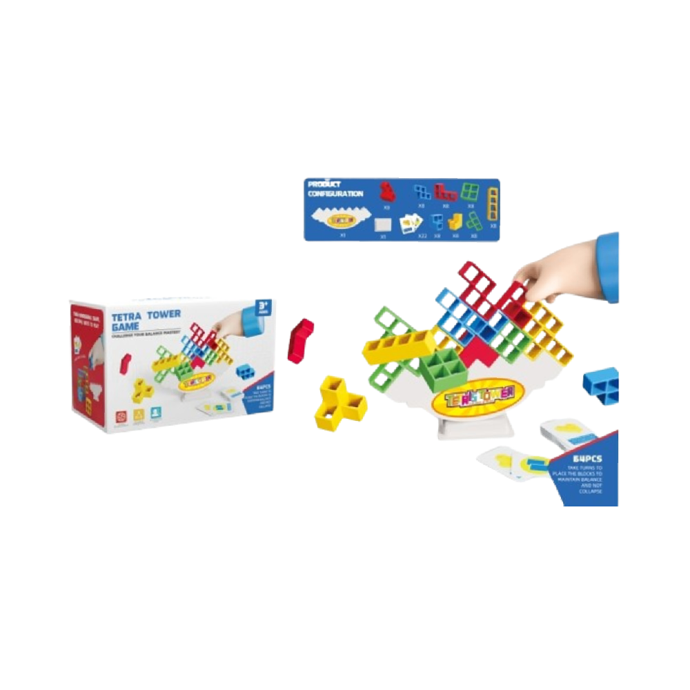 Tetra Tower Balance Game | 6957711662765 - Toys & Games - Lebanon