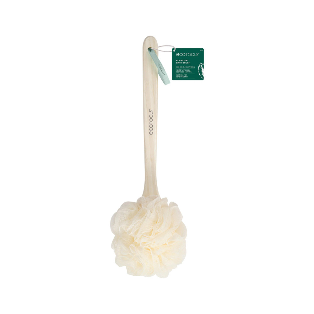EcoTools EcoTools EcoPouf Bath Tool Bamboo Brush | 284853 - Beauty & Personal Care - Lebanon