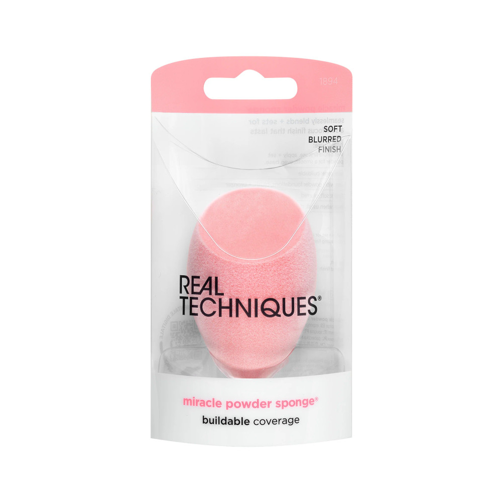 Real Techniques Real Techniques Miracle Powder Sponge | 261837 - Beauty & Personal Care - Lebanon