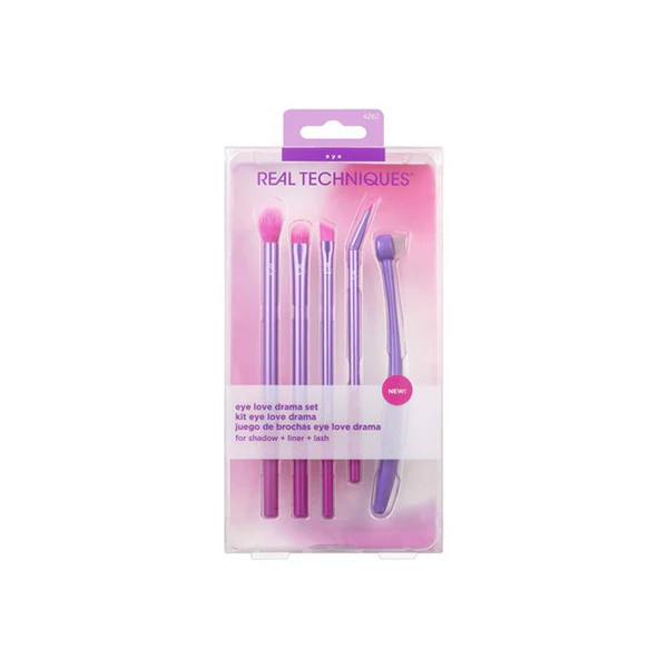 Real Techniques Real Techniques Eye Love Drama Brush Kit (5 Brushes) | 261848 - Beauty & Personal Care - Lebanon