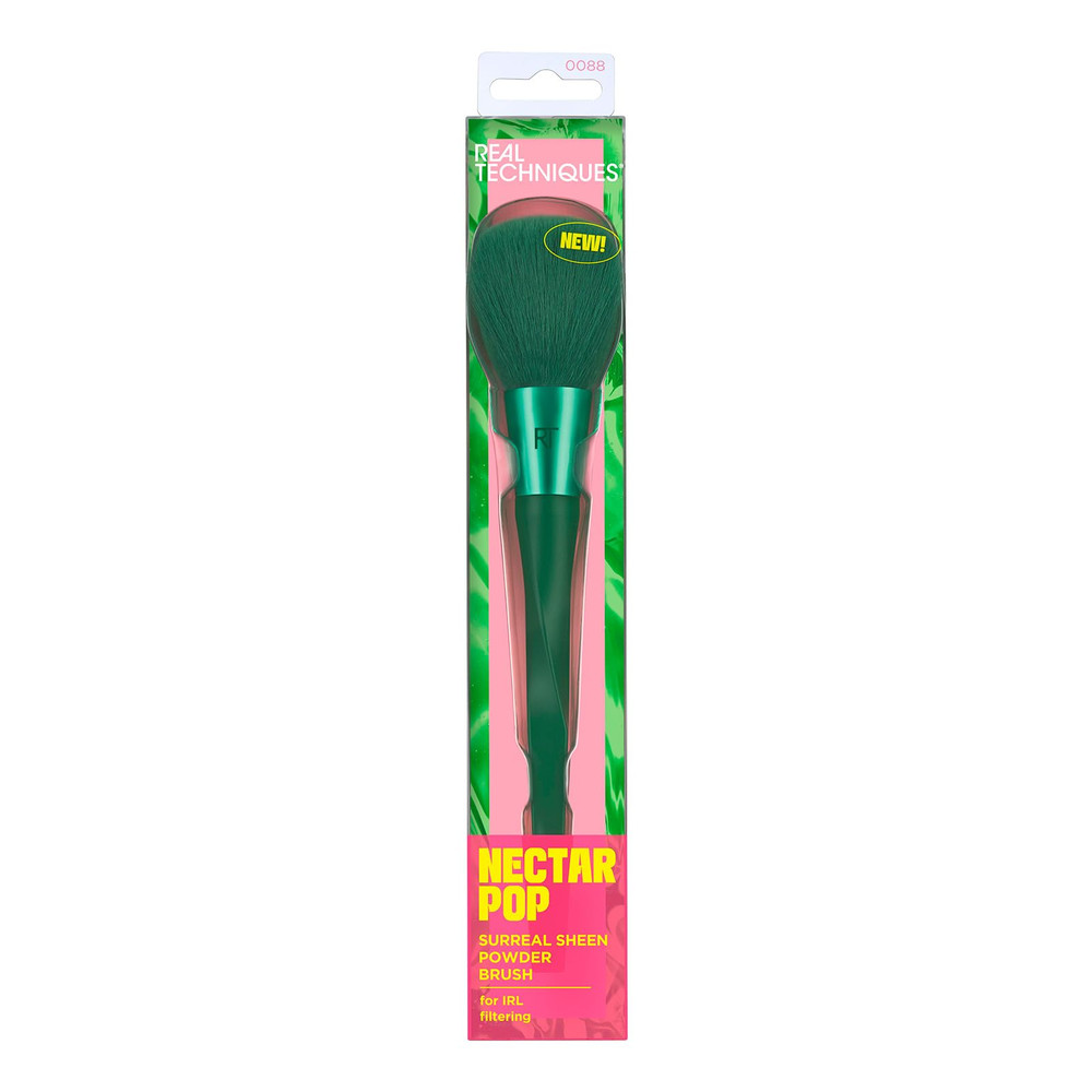 Real Techniques Real Techniques Nectar Pop Glossy Glow Foundation Brush | 268958 - Beauty & Personal Care - Lebanon