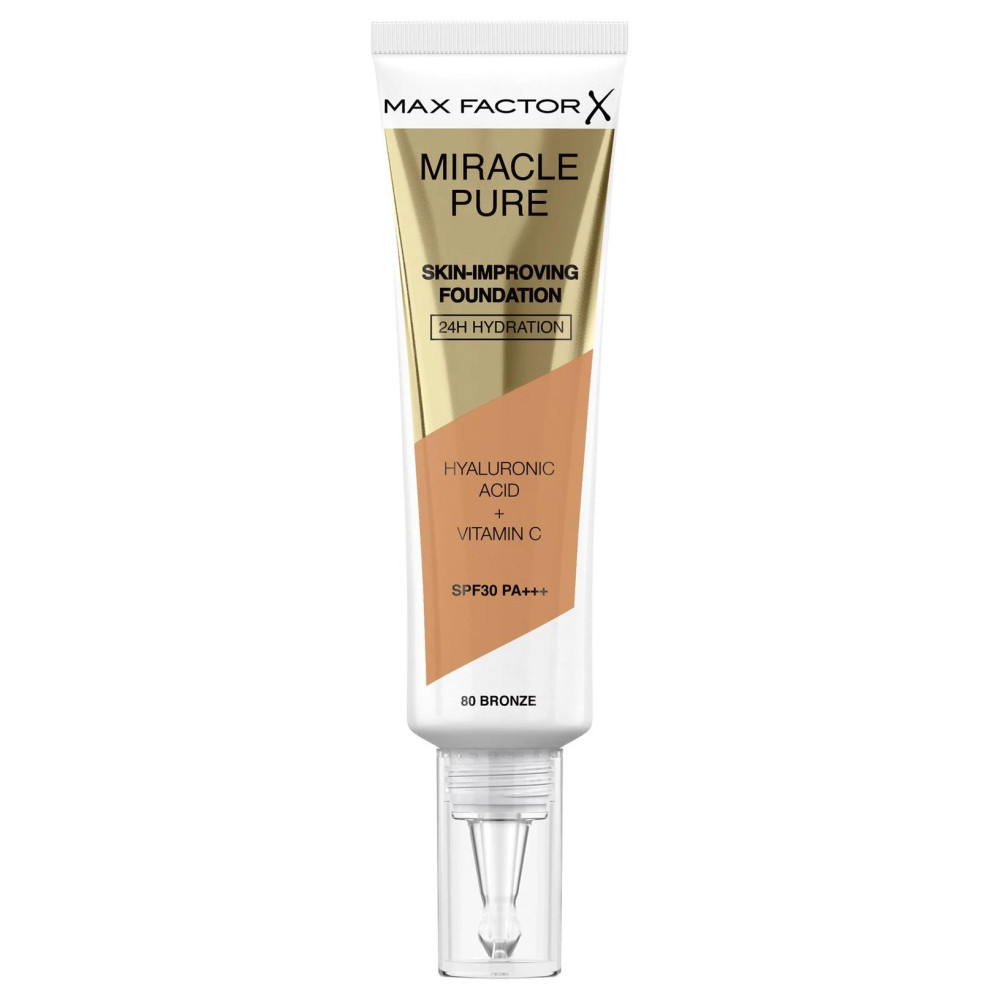 Max Factor Max Factor Miracle Pure Foundation - Bronze | 264617 - Beauty & Personal Care - Lebanon