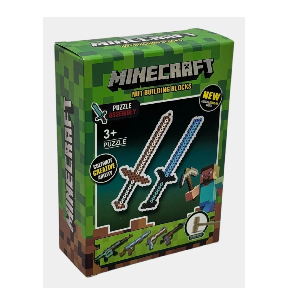Minecraft Minecraft Building Sword Set 107PCS | FC690E - Toys & Games - Lebanon