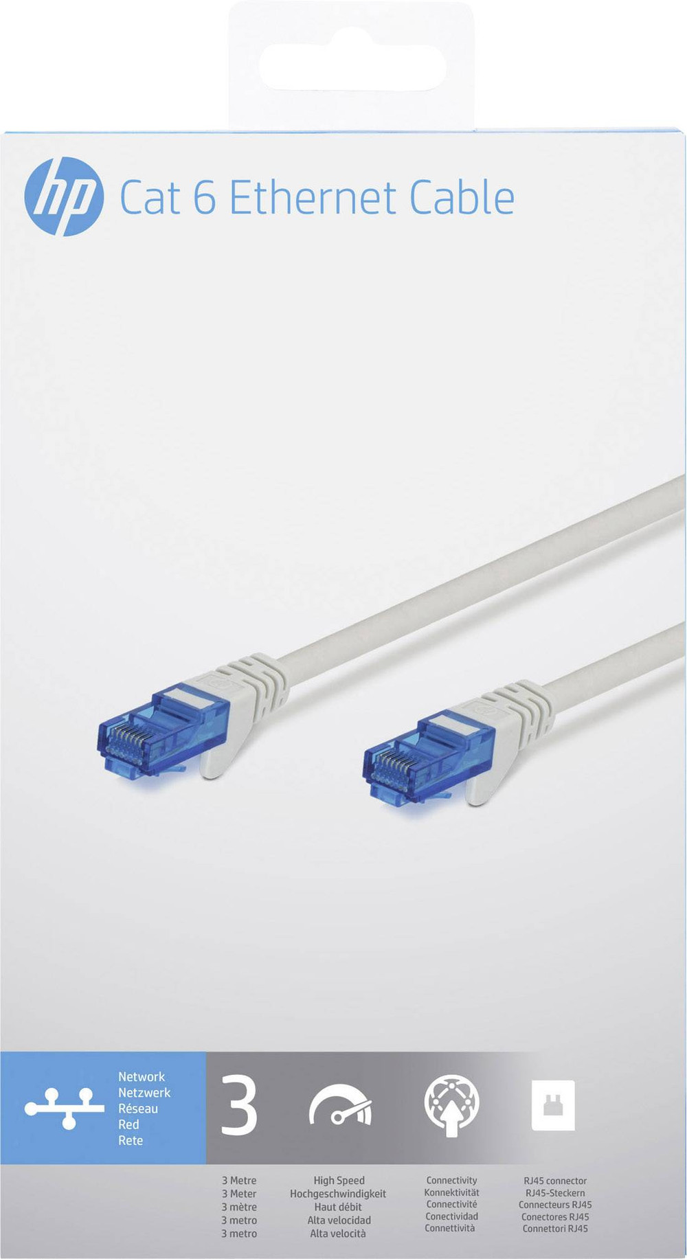 HP HP Network Cable Cat 6 - 3m | HP-CV-38776 - Computers & Tech - Lebanon