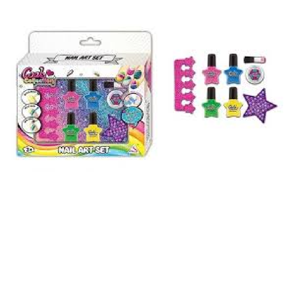  Color Collection Nail Art Set for Kids | J2004 - Beauty & Personal Care - Lebanon