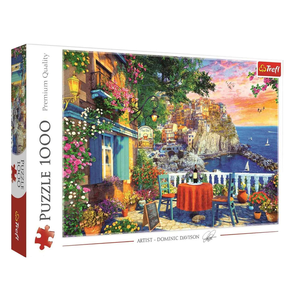Trefl Trefl View of the Cinque Terre Puzzle - 1000 Pieces | 10776 - Toys & Games - Lebanon