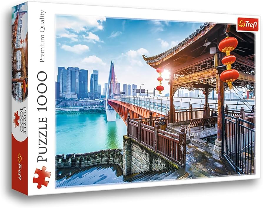 Trefl Trefl Chongqing, China Puzzle - 1000 Pieces | 10721 - Toys & Games - Lebanon