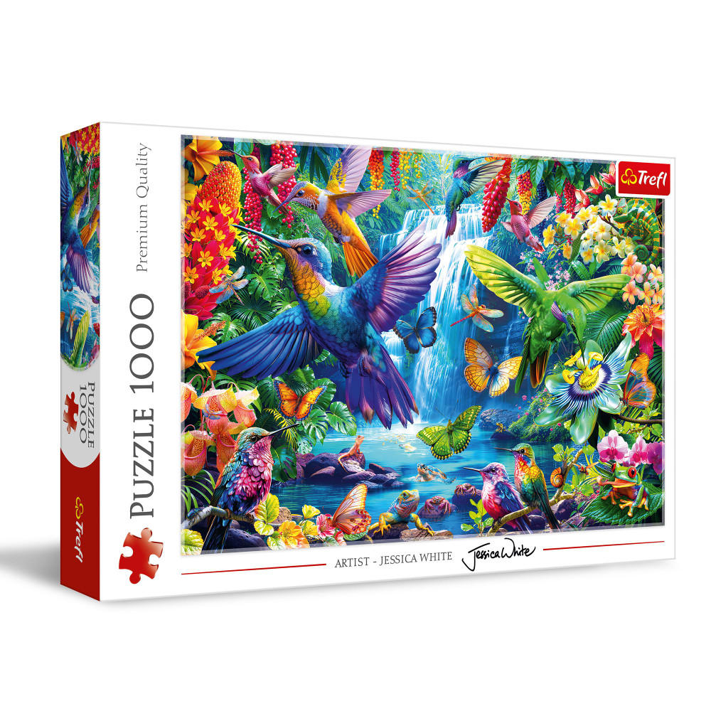 Trefl Trefl Tropical Hummingbird Puzzle - 1000 Pieces | 10880 - Toys & Games - Lebanon