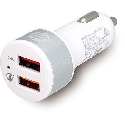 HP HP Car Charger USB A V3.0 | HP-CV-55749 - Phones & Wearables - Lebanon