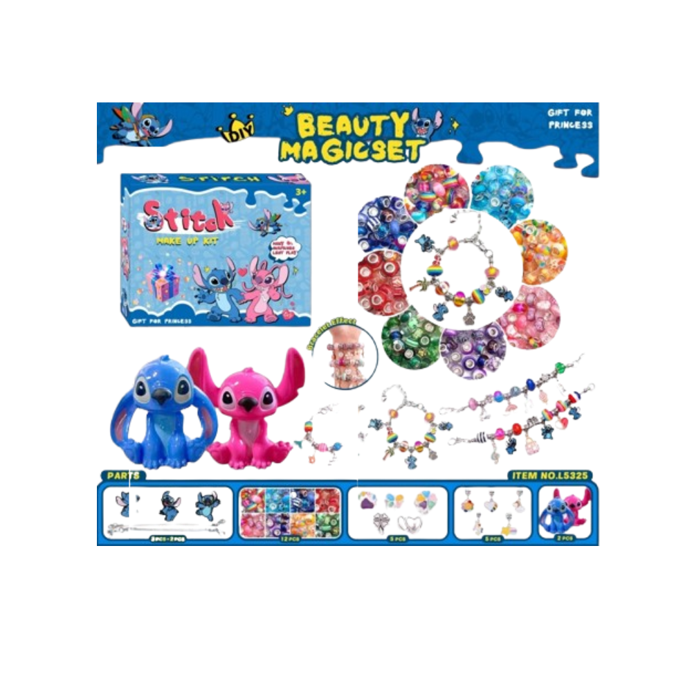  Stitch DIY Beauty Magic Set Bracelet| L5325 - Toys & Games - Lebanon