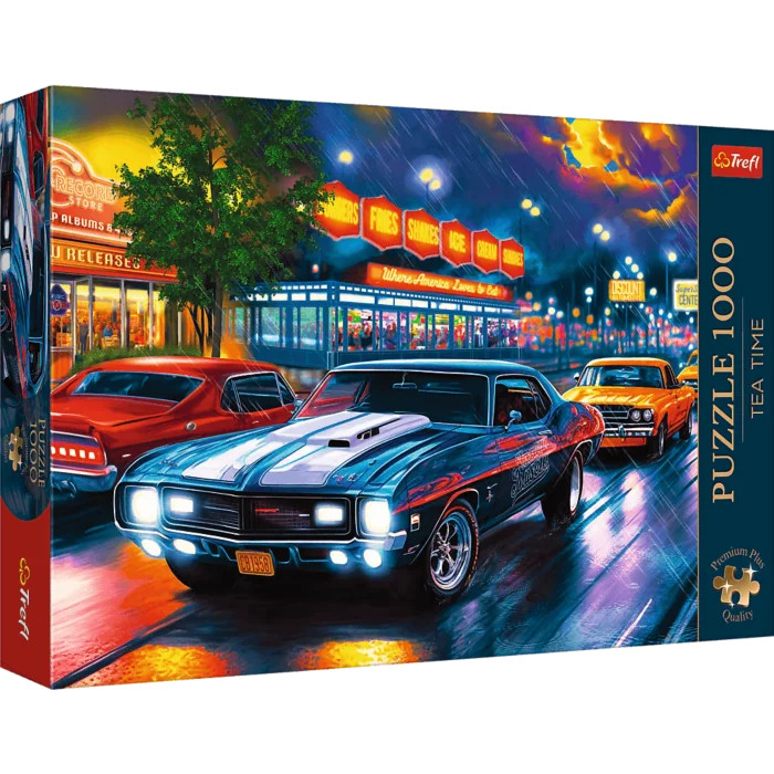 Trefl Trefl Premium Plus Quality - Tea Time: Night Ride 1000-Piece Jigsaw Puzzle | 12076 - Toys & Games - Lebanon