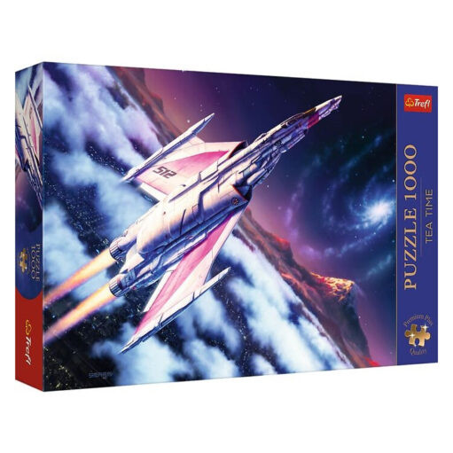 Trefl Trefl Premium Plus Quality - Tea Time: Flight into Space - 1000 Pieces | 12075 - Toys & Games - Lebanon