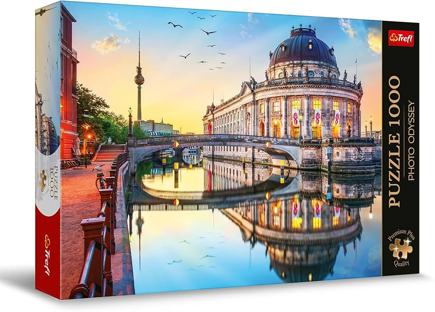Trefl Trefl Premium Plus Quality – The Bode Museum, Berlin, Germany - 1000 Pieces | 10812 - Toys & Games - Lebanon