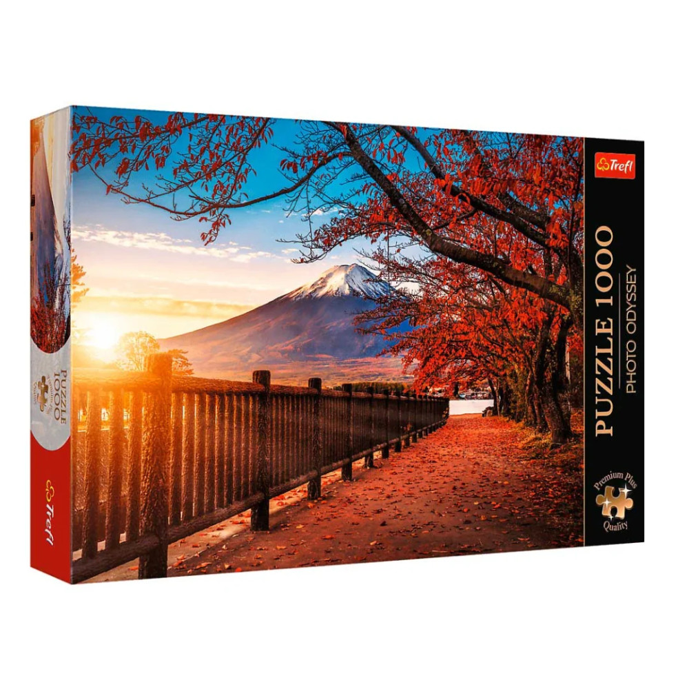 Trefl Trefl Premium Plus Quality - Fuji, Japan - 1000 Pieces | 10817 - Toys & Games - Lebanon