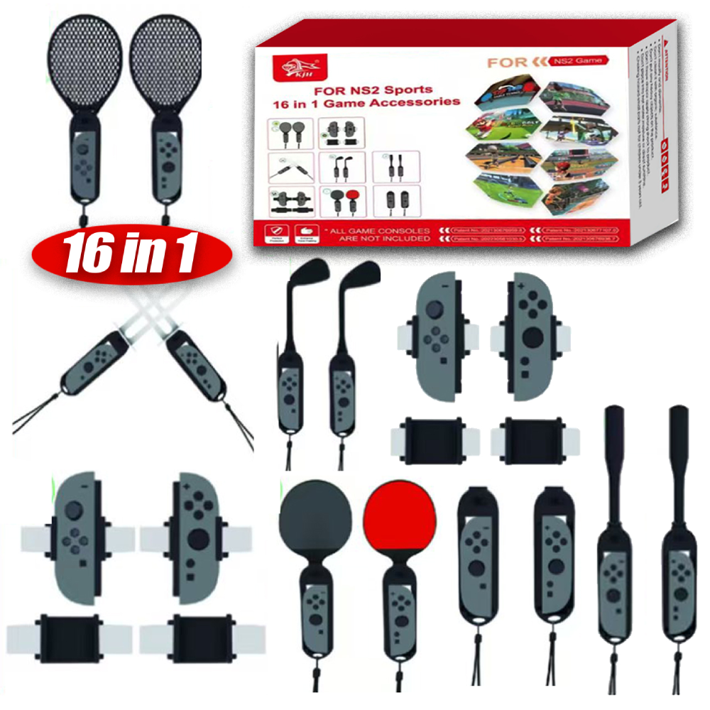 KJH 16 in 1 Sports Kit Accessories For Nintendo Switch 2 - Gaming - Lebanon