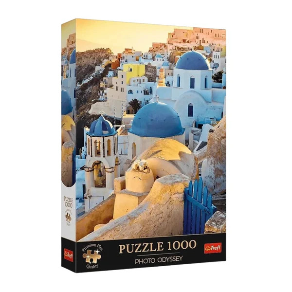 Trefl Trefl Premium Plus Quality - City of Oia, Santorini - 1000 Pieces | 10853 - Toys & Games - Lebanon