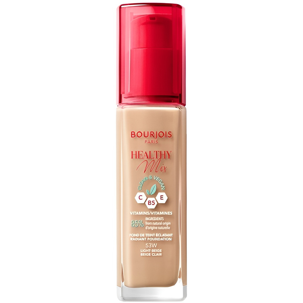 Bourjois Bourjois New Healthy Mix Clean Foundation SPF 50 - Light Beige | 268819 - Beauty & Personal Care - Lebanon