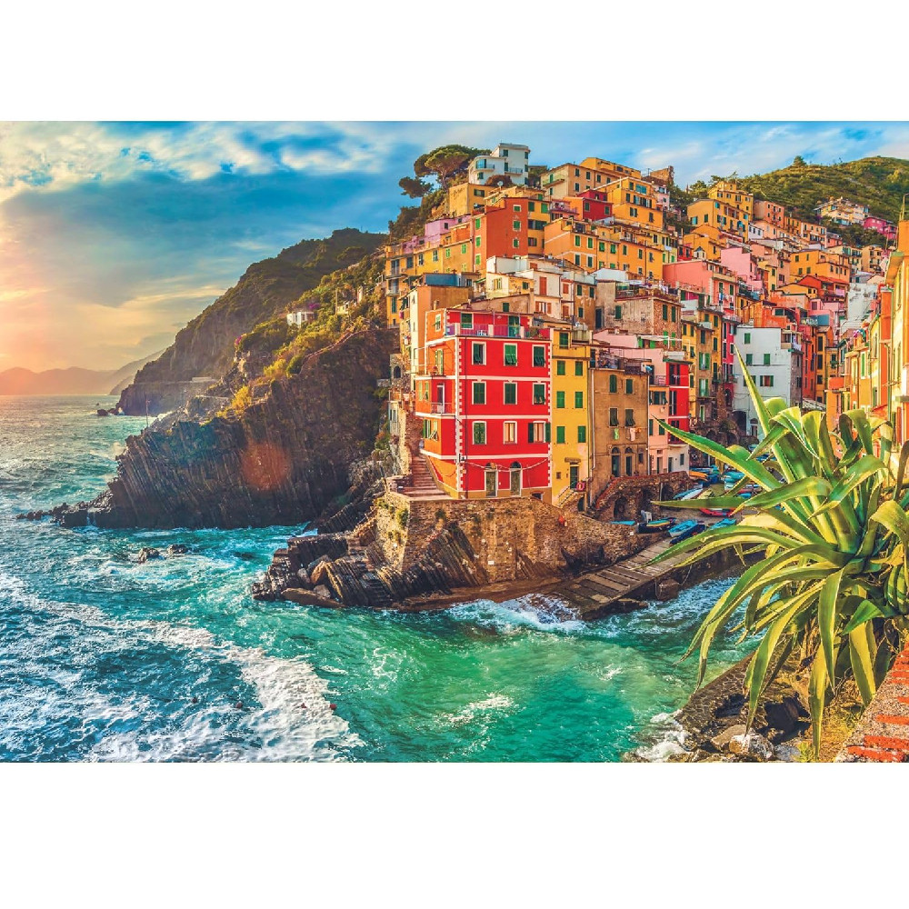 Trefl Trefl Puzzle Plus Quality - City Riomaggiore Italy 1000 pcs | 10855 - Toys & Games - Lebanon