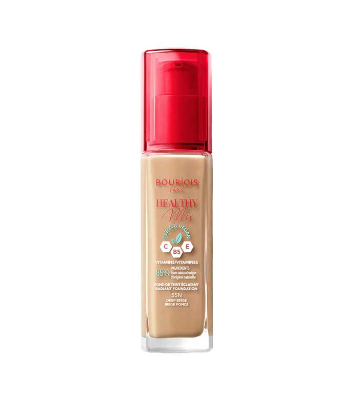 Bourjois Bourjois New Healthy Mix Clean Foundation SPF 50 - Deep Beige | 268822 - Beauty & Personal Care - Lebanon