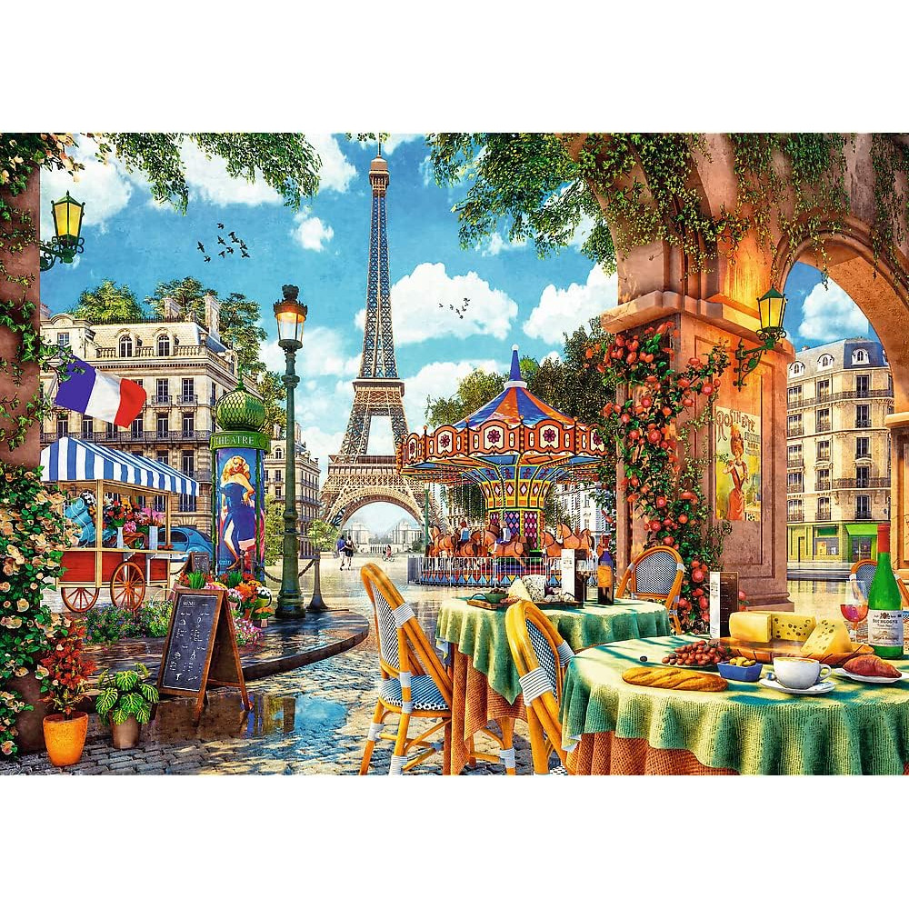 Trefl Trefl Puzzle Parisian Morning 1000 pcs | 10622 - Toys & Games - Lebanon