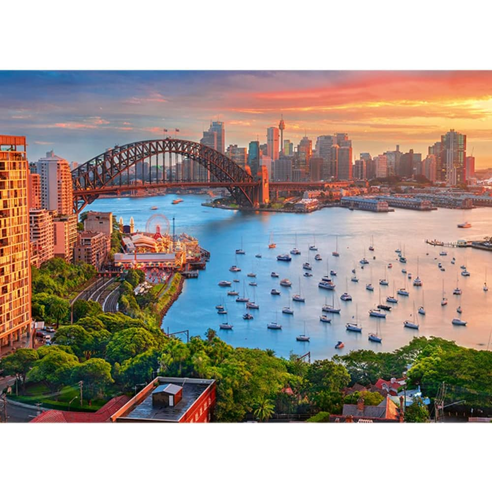Trefl Trefl Puzzle Sydney, Australlien 1000 pcs | 10743 - Toys & Games - Lebanon