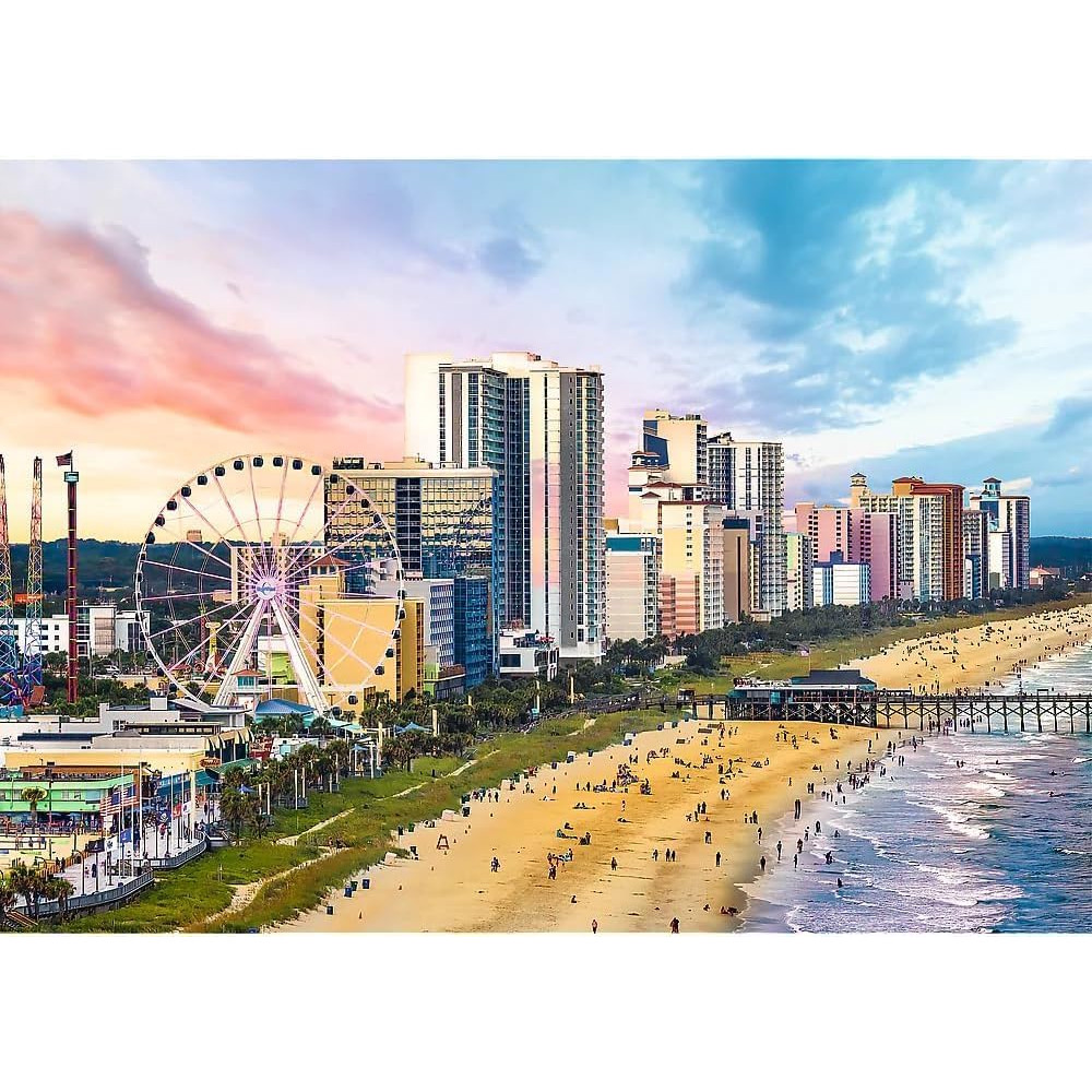 Trefl Trefl Puzzle Myrtle Beach, South Caroline USA 1000 pcs | 10746 - Toys & Games - Lebanon