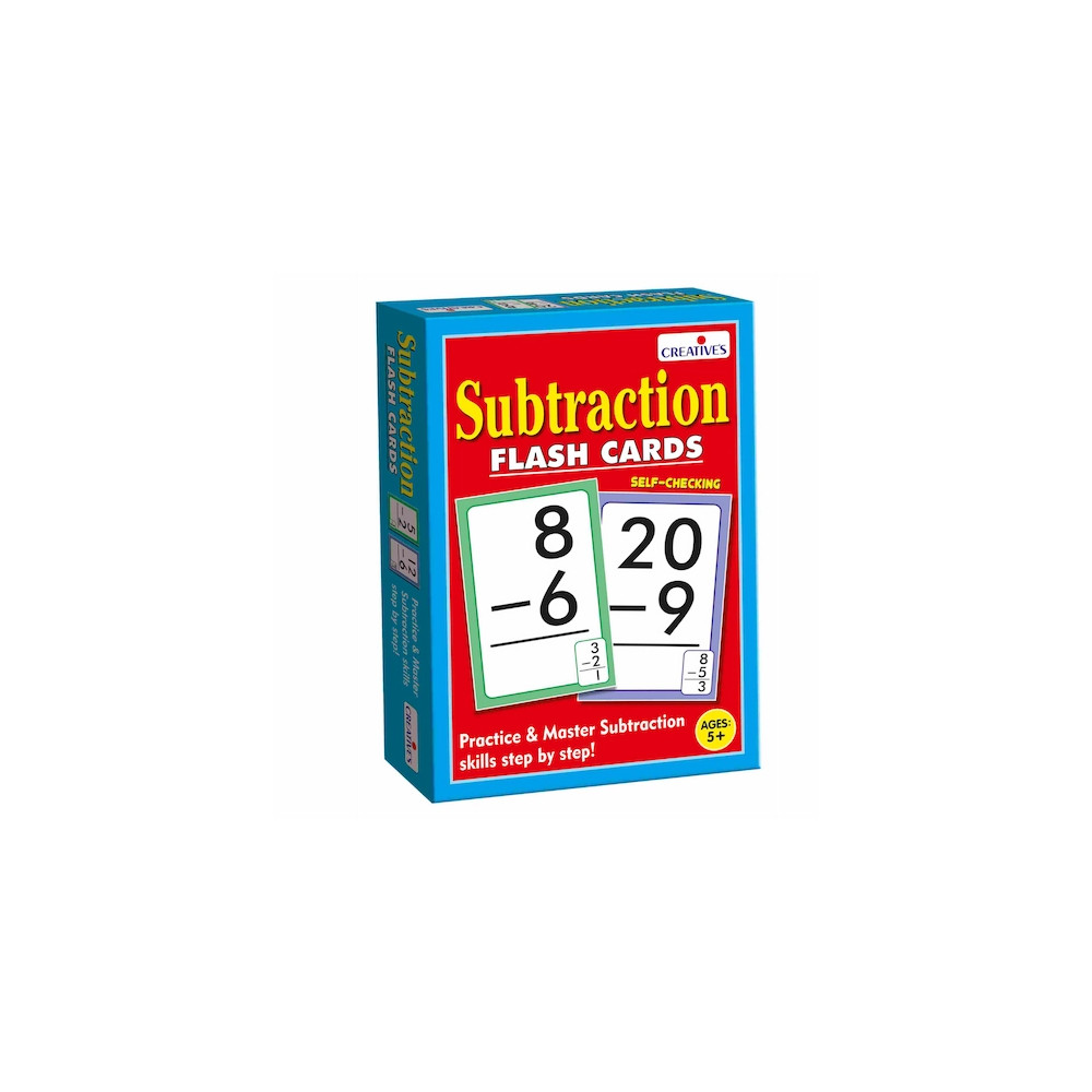 Creatives Creatives Substraction Flash Cards | 0282 - Toys & Games - Lebanon
