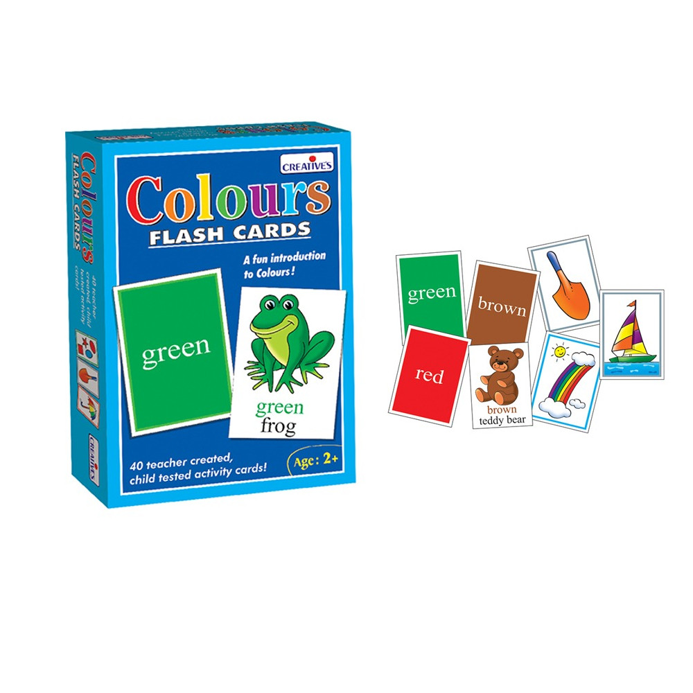Creatives Creatives Colours Flash Cards | 0522 - Toys & Games - Lebanon