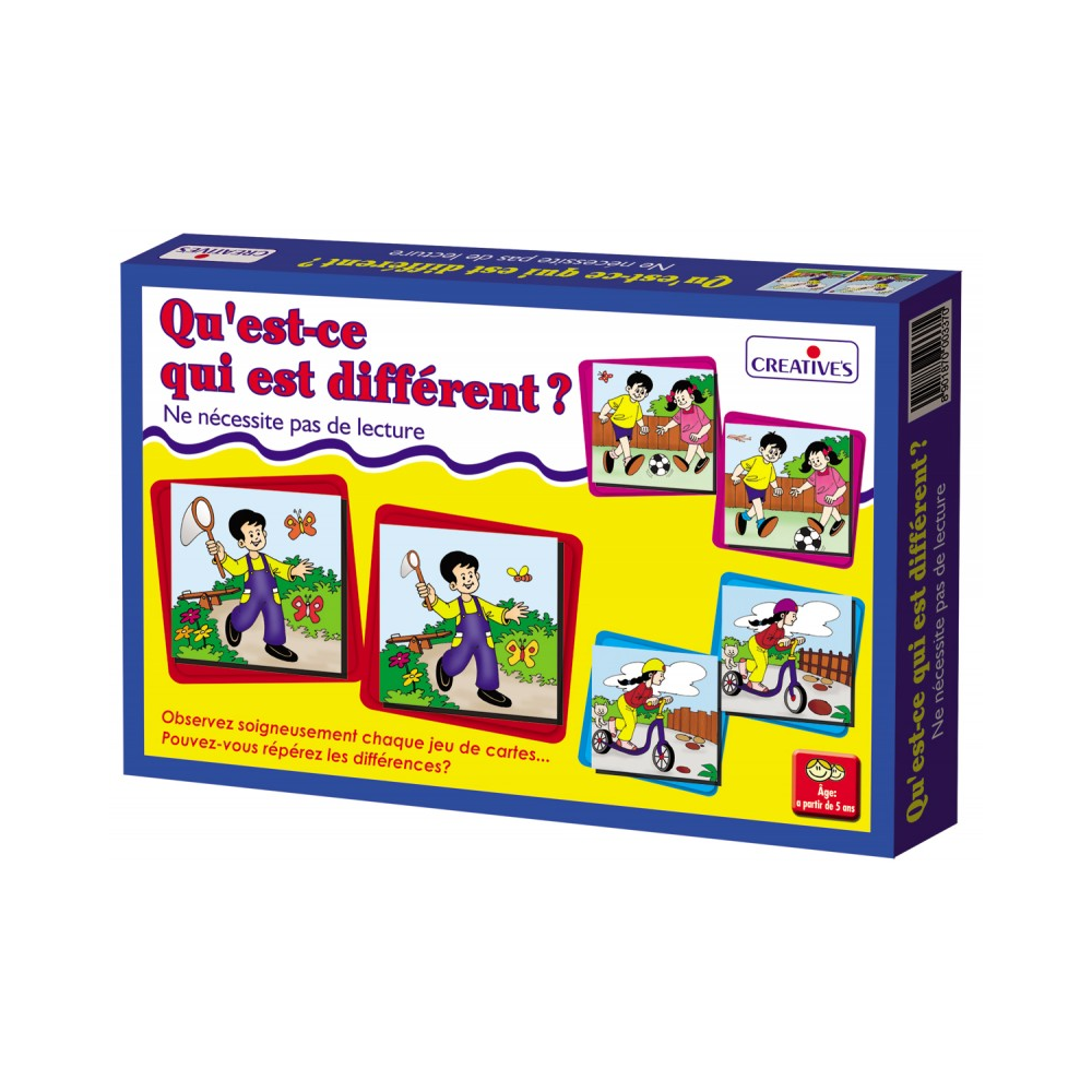 Creatives Creatives Qu’est-Ce Qui Est Différent? | 0971 - Toys & Games - Lebanon