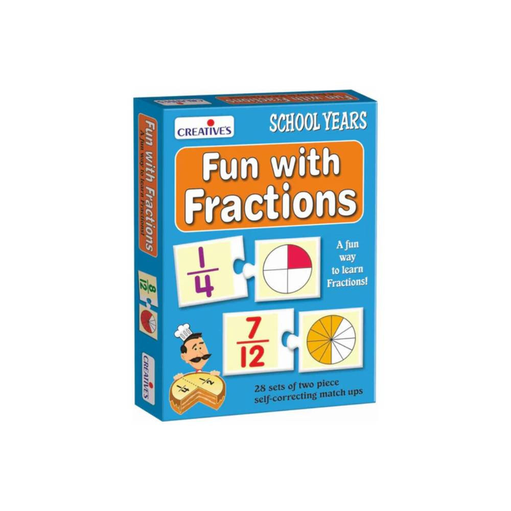 Creatives Creatives School Years Fun with Fractions | 0695 - Toys & Games - Lebanon