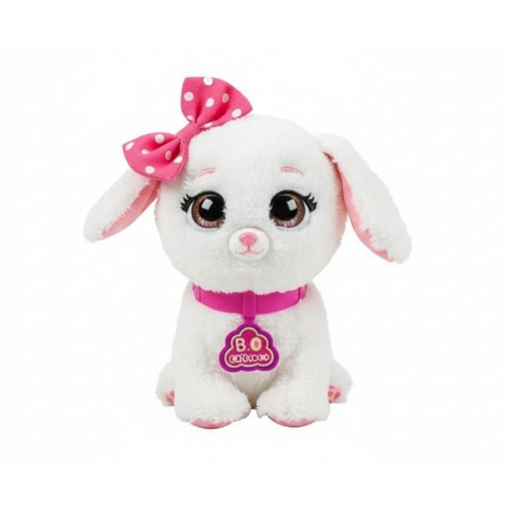 White Bunny Puppy Plush Toy - 7" | BL-301-WBP - Toys & Games - Lebanon