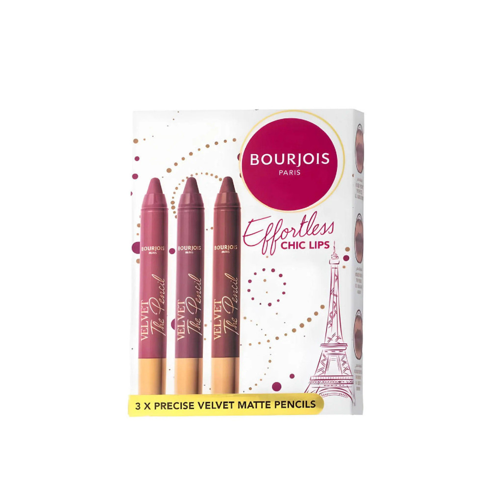 Bourjois Bourjois FY25 Velvet The Pen Lipstick x3 Kit (30% Kit) | 285746 - Beauty & Personal Care - Lebanon