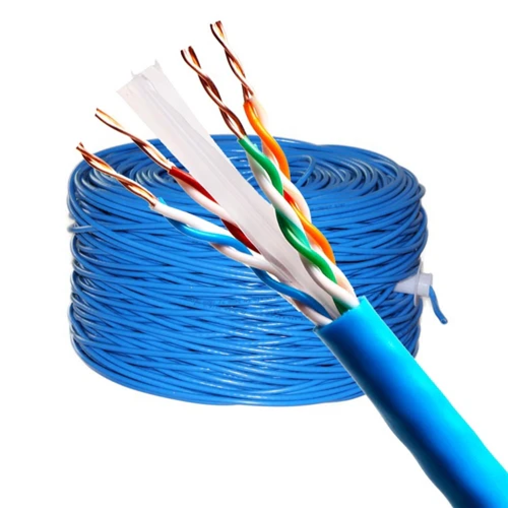  CAT 6 4 Pairs UTP Cable 305m Blue | LGR-O-CO/004-12201-A - Computers & Tech - Lebanon