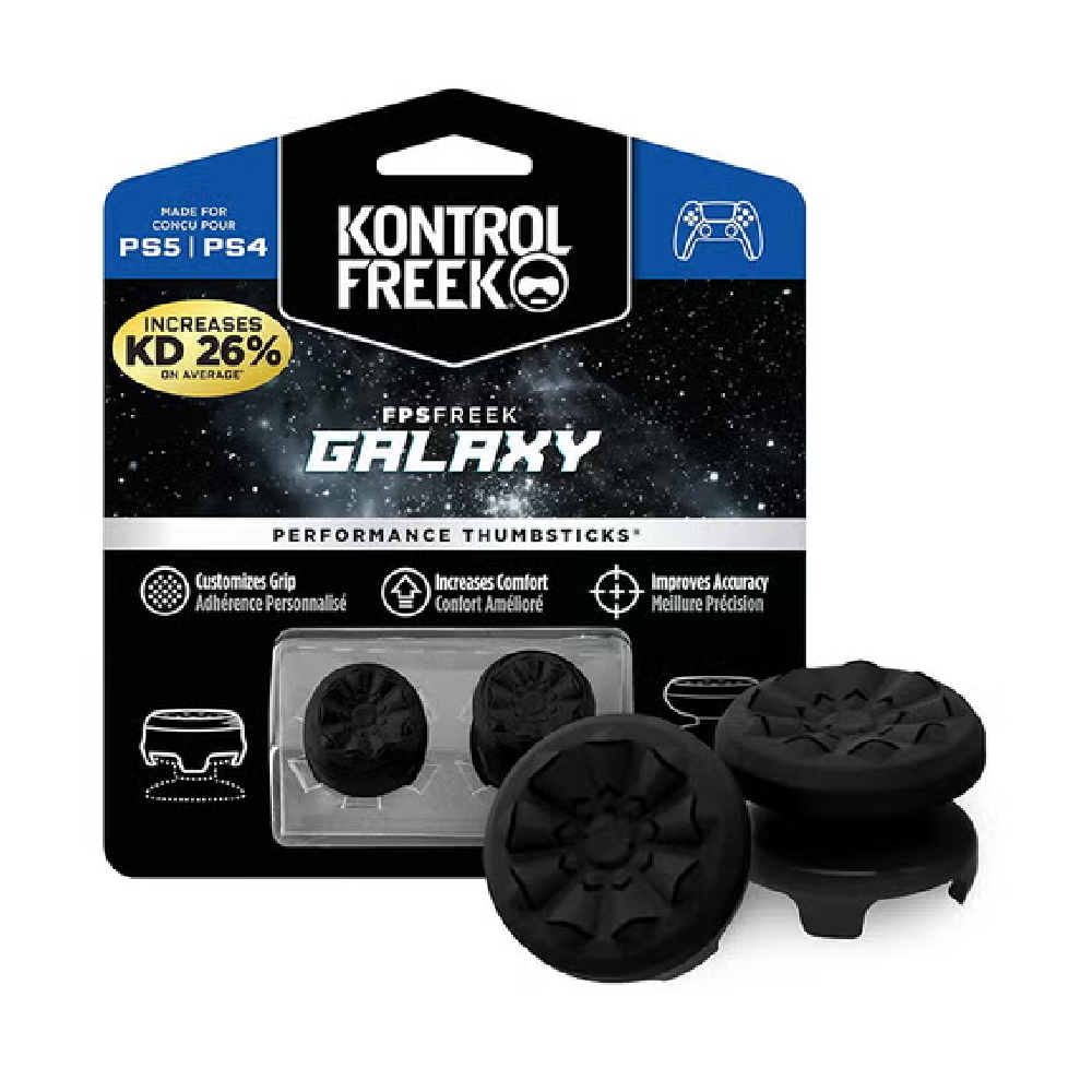 KontrolFreek KontrolFreek Performance Thumbsticks For PlayStation 4 & PlayStation 5 - Galaxy Black - Gaming - Lebanon