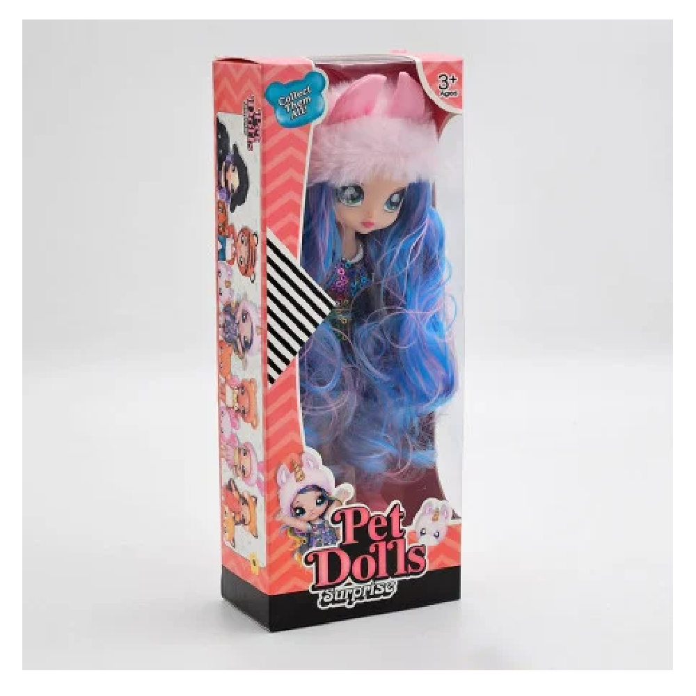 Pet Dolls Surprise Bunny Doll – Blue Hair | LK1149-9A - Toys & Games - Lebanon