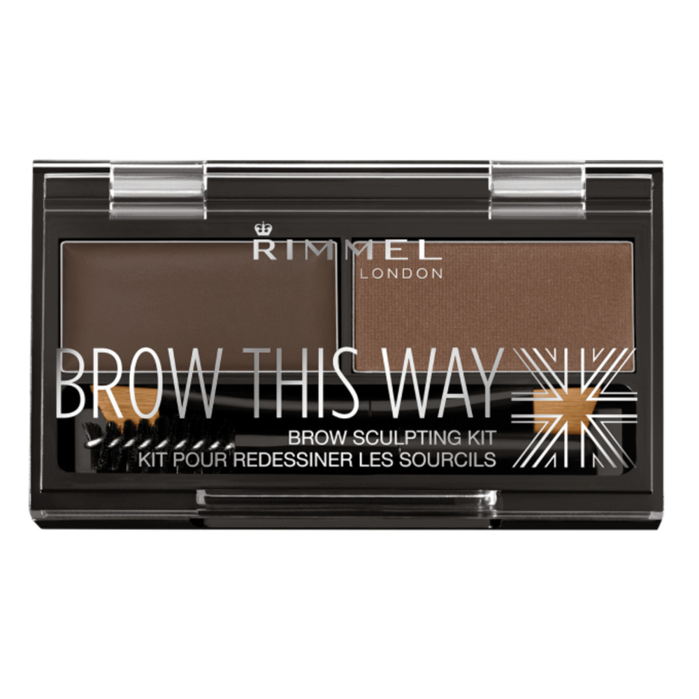 Rimmel Brow This Way Palette - Dark 003 | 182375