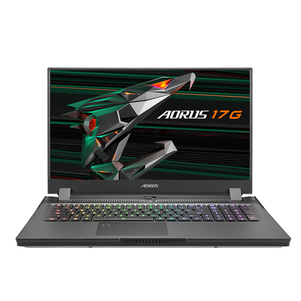 Gigabyte GIGABYTE AORUS 17G KD Intel Core i7 11800H 16GB 3200MHz 512GB NVMe SSD Nvidia GeForce RTX 3060P 6GB GDDR6 17.3" 300HZ FHD | KD-72EE325SH - Computers & Tech - Lebanon