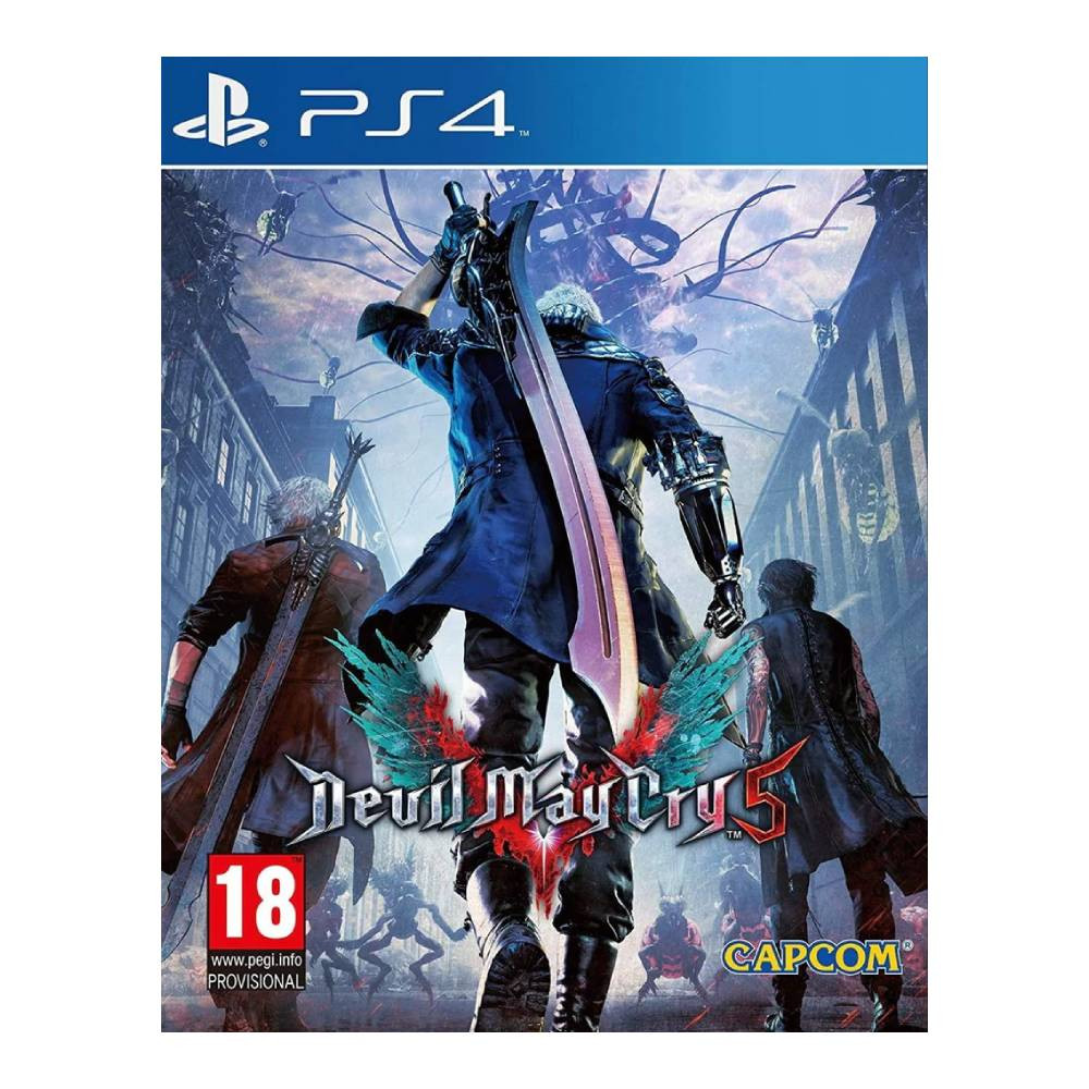 PlayStation Devil May Cry 5 — PS4 Game (Physical Disc) | Capcom - Gaming - Lebanon