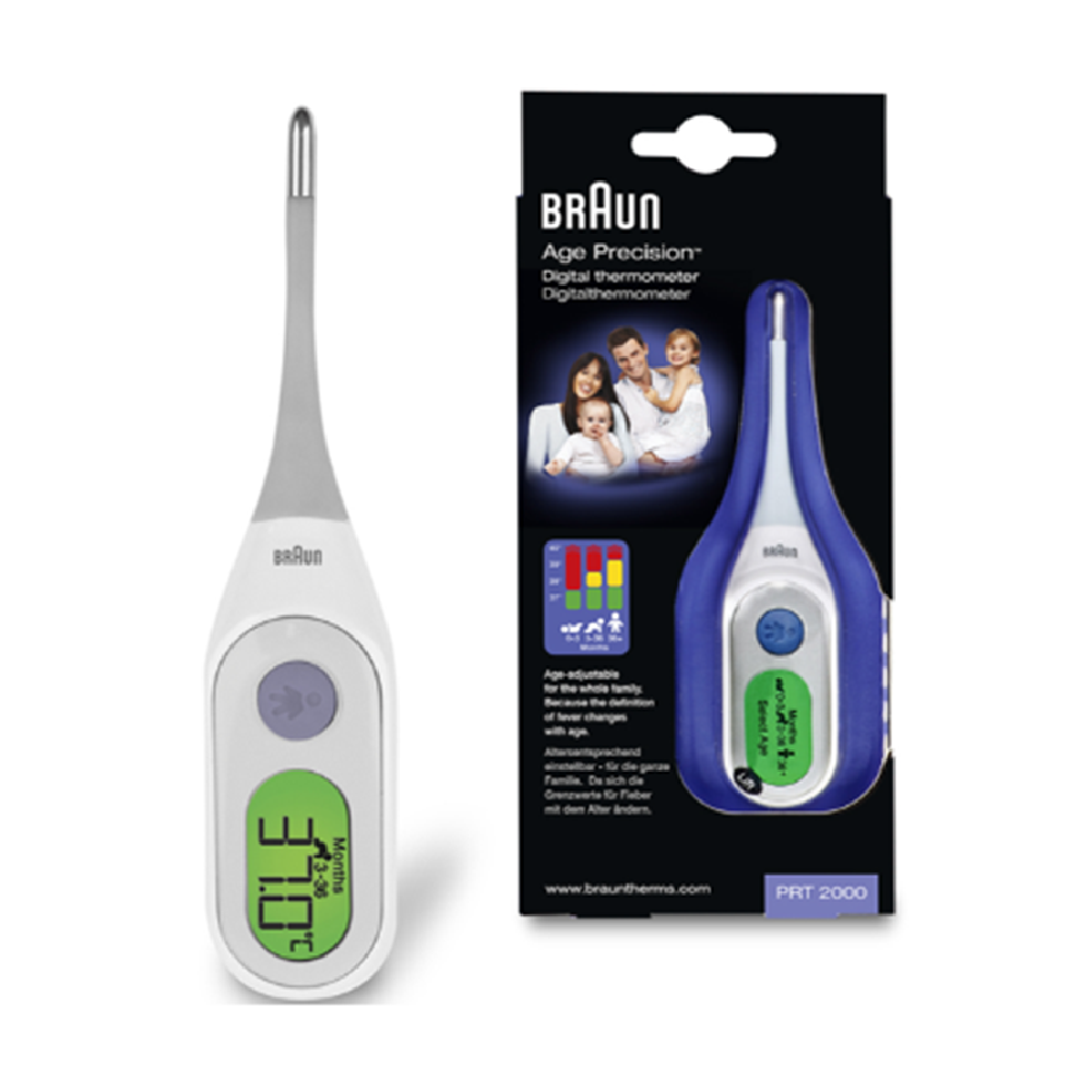 Braun Braun Digital Thermometer with Age Precision | PRT2000EU - Computers & Tech - Lebanon