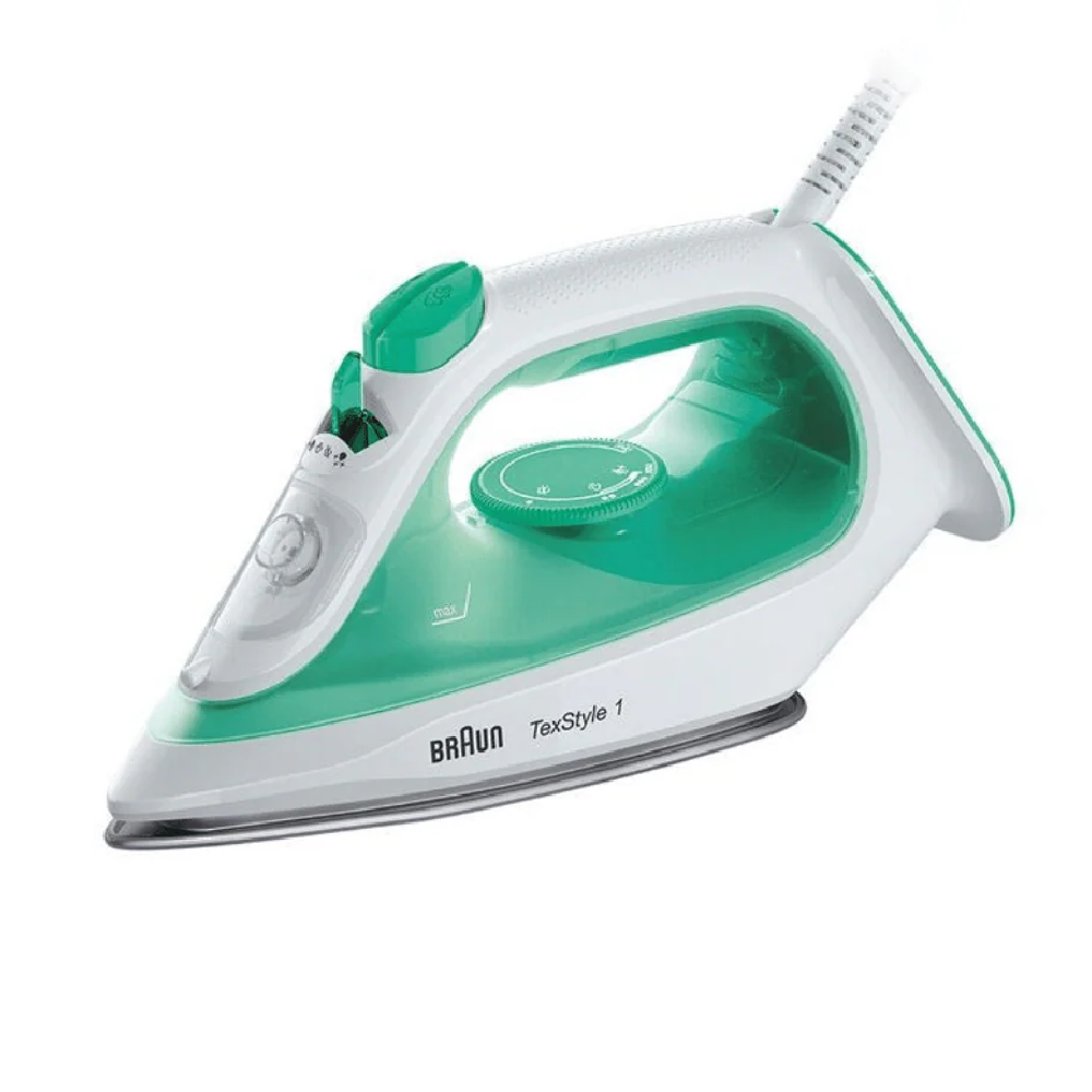 Braun Braun Texstyle 1 Steam Iron Si 1040 Green/White | 1040 - Home & Kitchen - Lebanon