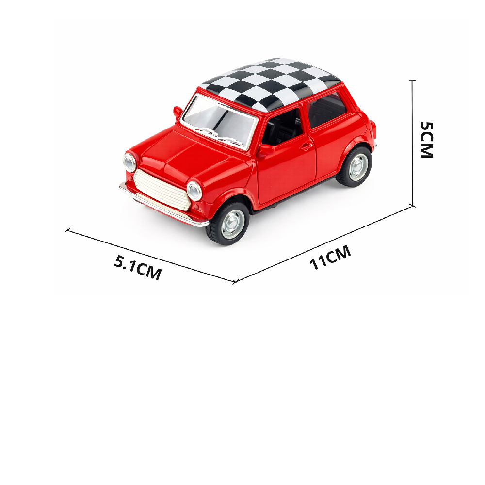 Classic Car Die-Cast Toy – Red Mini Alloy Model Car | 615-9B-1 - Toys & Games - Lebanon